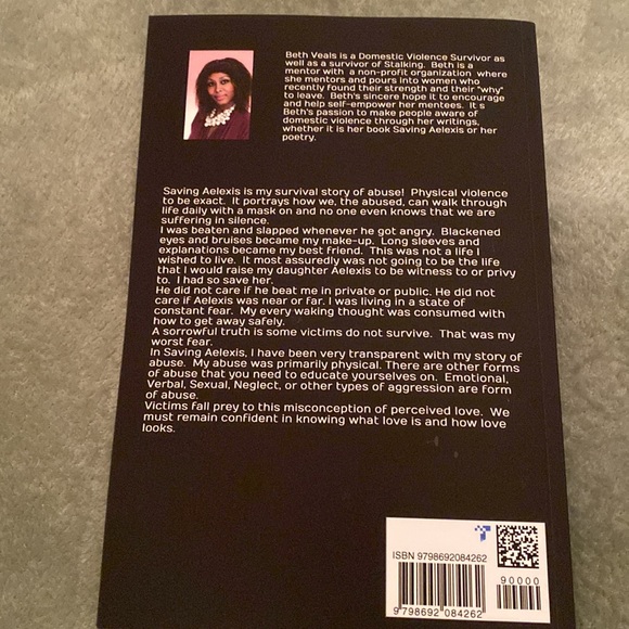 Autographed copy of a survivor story of Domestic Violence Survival! - Picture 2 of 4